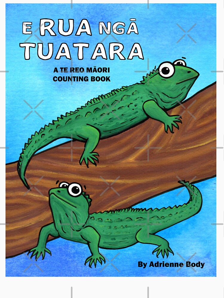Cover Art - E Rua Nga Tuatara by AdrienneBody
