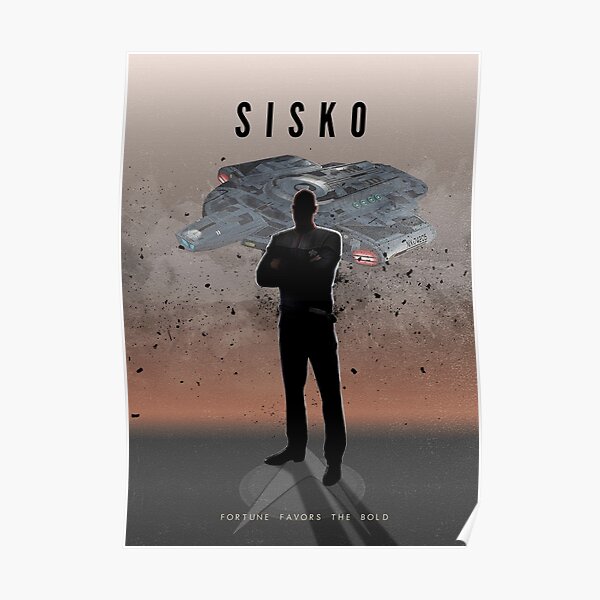 Star Trek Captains - Sisko Poster