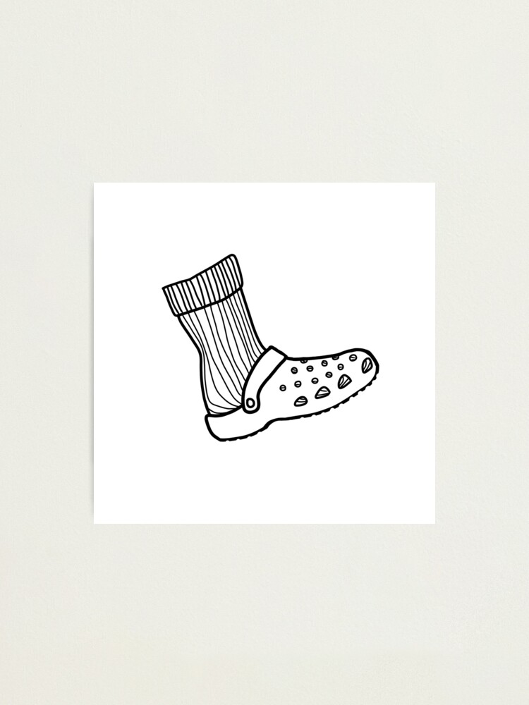 crocs'n socks