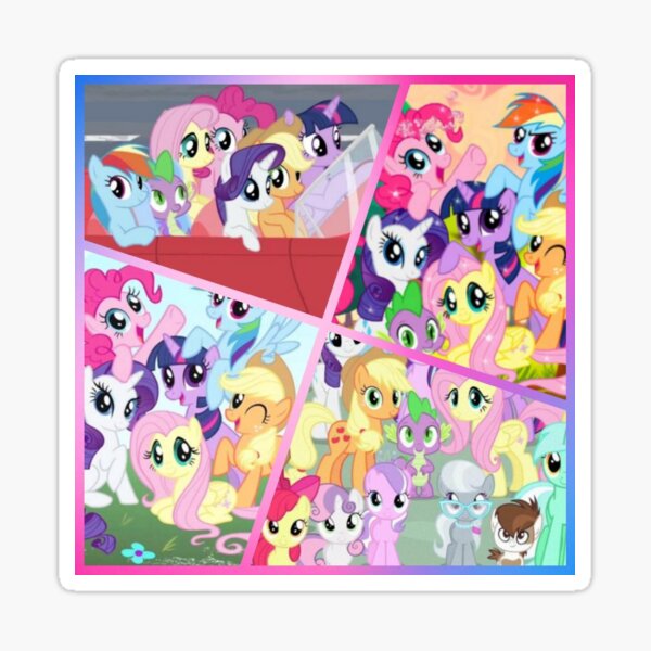 "my little pony fans" Sticker by quotefactory | Redbubble