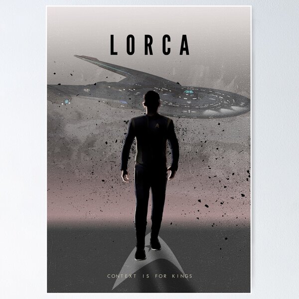 Artikel-Vorschau von Star Trek-Kapitäne - Lorca, designt und verkauft von rykker.