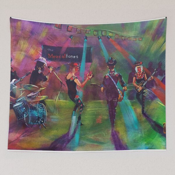Item preview, TCMF 2020 Mezcaltones live at Joe Maguires designed and sold by robert (bob) gammage.