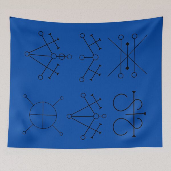 Item preview, [black and blue] Ritual Symbol, Various Collection designed and sold by LegaciesLARP.