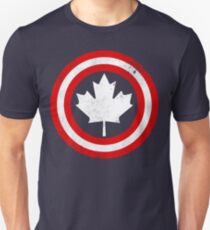 Captain Canada (White Leaf) Unisex T-Shirt