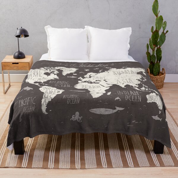 Item preview, The World Map designed and sold by mikekoubou.