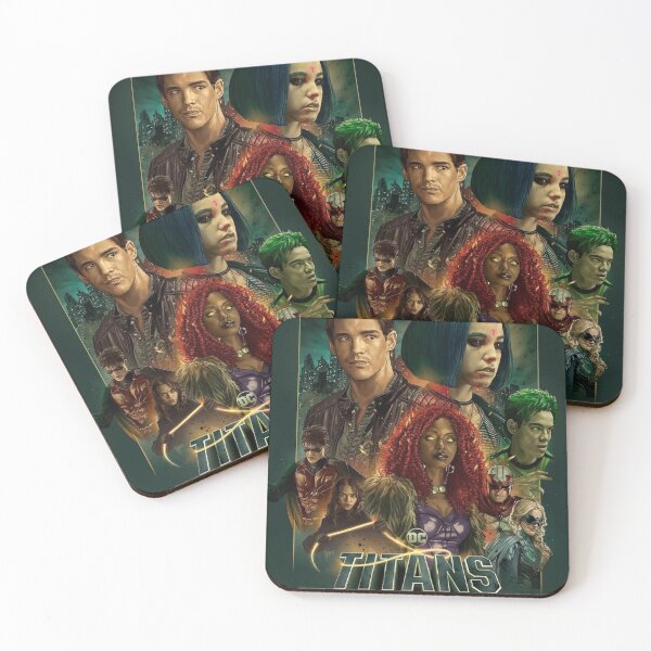 Item preview, Netiflix Titans Poster DC designed and sold by aesthetics4you.