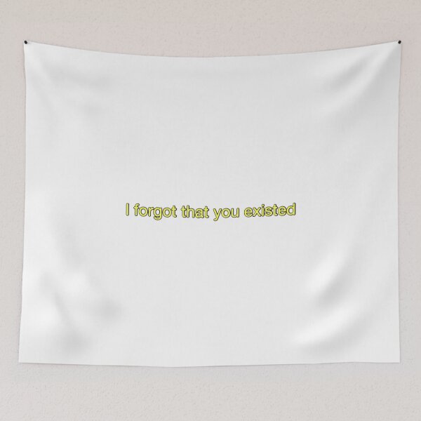 Item preview, I Forgot That You Existed Sticker designed and sold by Hallie Walker.