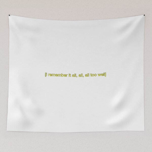 Item preview, All Too Well Sticker designed and sold by Hallie Walker.