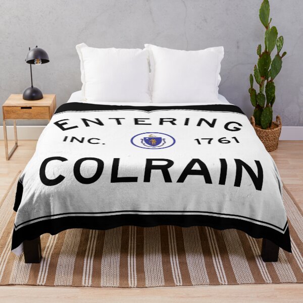 Item preview, Entering Colrain Massachusetts - Commonwealth of Massachusetts Road Sign  designed and sold by NewNomads.