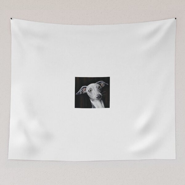 Item preview, Crazy Eyed Whippet designed and sold by Dylan Shelmerdine.