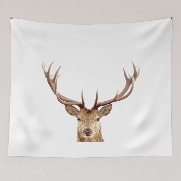 Artikelvorschau, Deer Art Print von Zouzounio Art entworfen und verkauft von zouzounioart.