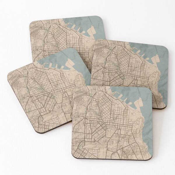 Item preview, Odessa Sepia Map designed and sold by CPTVDesign.