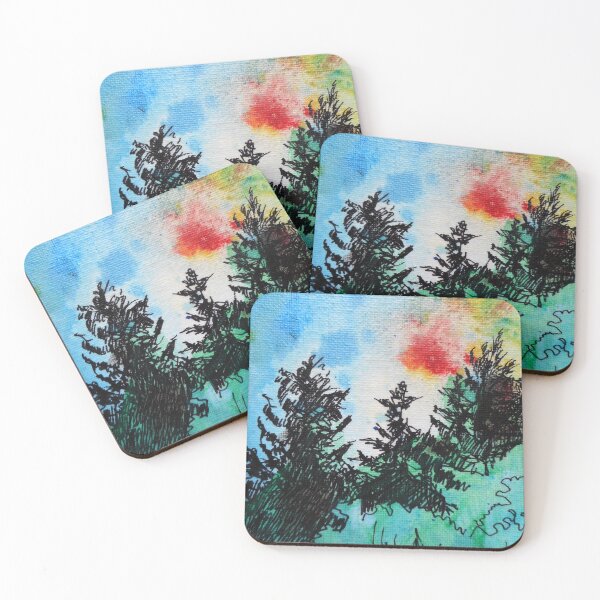 Item preview, Evergreen State Hillside designed and sold by John Fish.