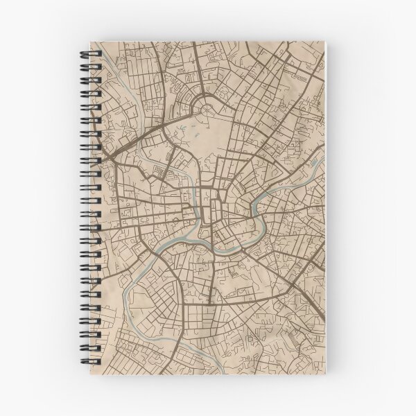 Item preview, Kharkiv Sepia Map designed and sold by CPTVDesign.