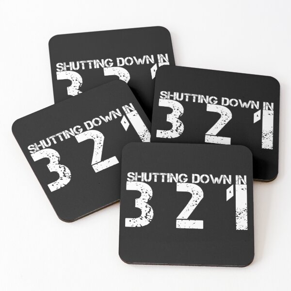 Item preview, Shutting Down in 3 2 1 Web Developer designed and sold by sam1special.