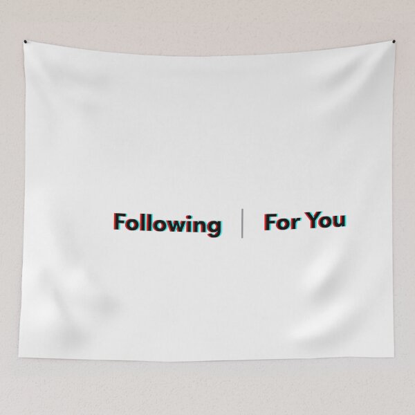 Item preview, Following & For You Page designed and sold by mateogdlq.