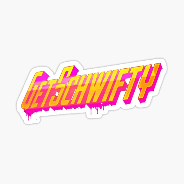 Item preview, Get Schwifty 80s Streak Fast Block Text designed and sold by whatyoulove.