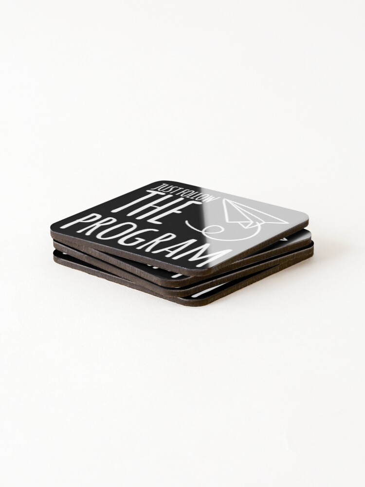 Thumbnail 4 of 5, Coasters (Set of 4), Follow the program Web Developer designed and sold by sam1special.