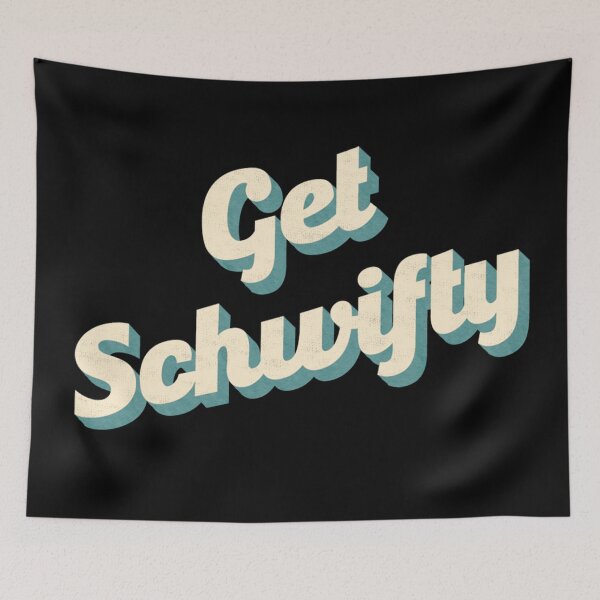 Item preview, Get Schwifty Classic Advertising Paper Style designed and sold by whatyoulove.