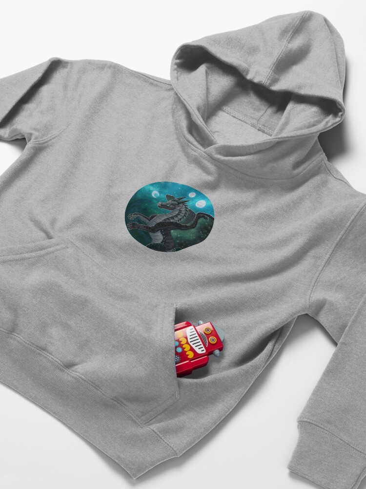 Alternate view of Wings of Fire - Moonwatcher Kids Pullover Hoodie