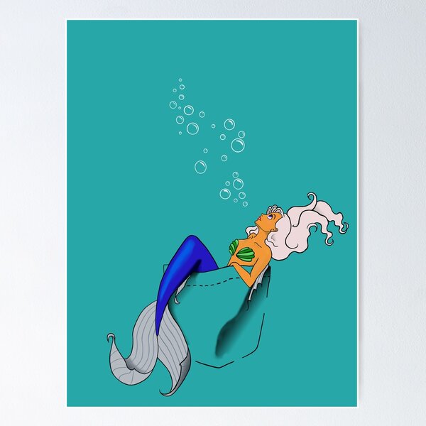 Pocket Mermaid Poster