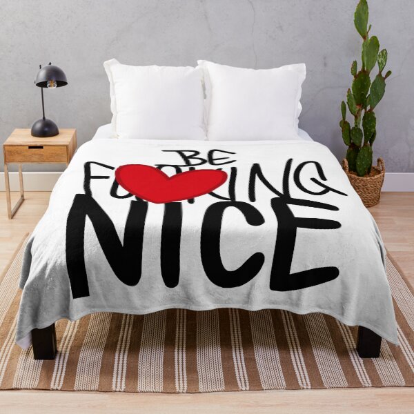 Item preview, be f**king nice designed and sold by Link Aino.
