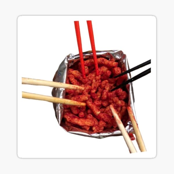 Hot Cheetos Stickers Redbubble