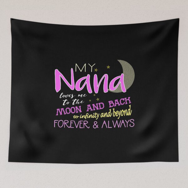 Item preview, My Nana Loves Me to the Moon and Back Infinity product designed and sold by nikkidawn74.