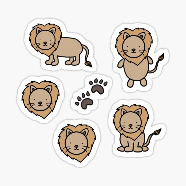 Regalos y productos: Leones De Animados | Redbubble