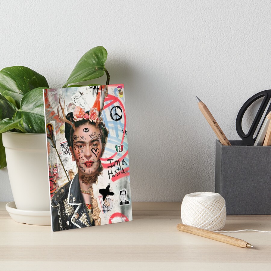 Beruhmte Mexikanische Kunstlerin Frida Kahlo Galeriedruck Von Jrartspace Redbubble