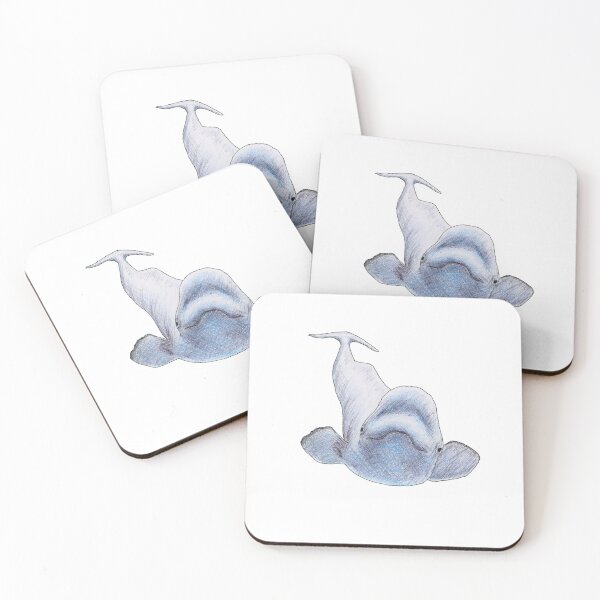 Item preview, Beluga Whale Scribble designed and sold by ArtyOrca.