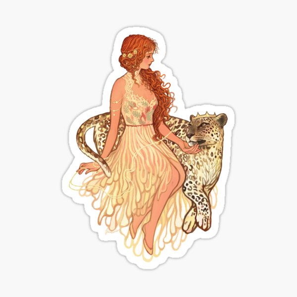 Ariadne and Dionysus Sticker