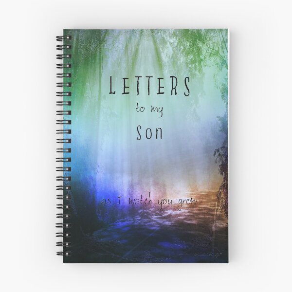 Item preview, Letters to my son Notebook designed and sold by Chris Armytage™.