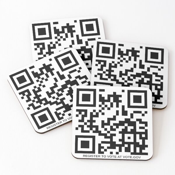 Item preview, Register to Vote QR Code designed and sold by tvm9742.