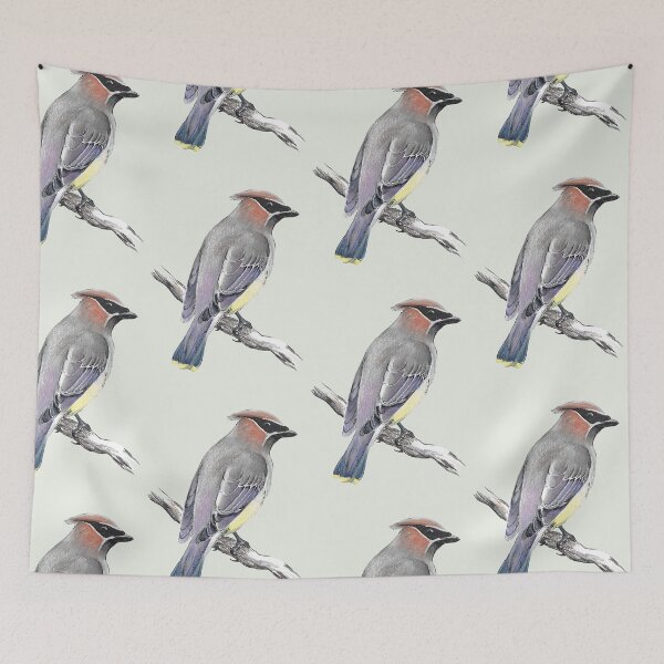 Item preview, Cedar Waxwing designed and sold by elenakballam.