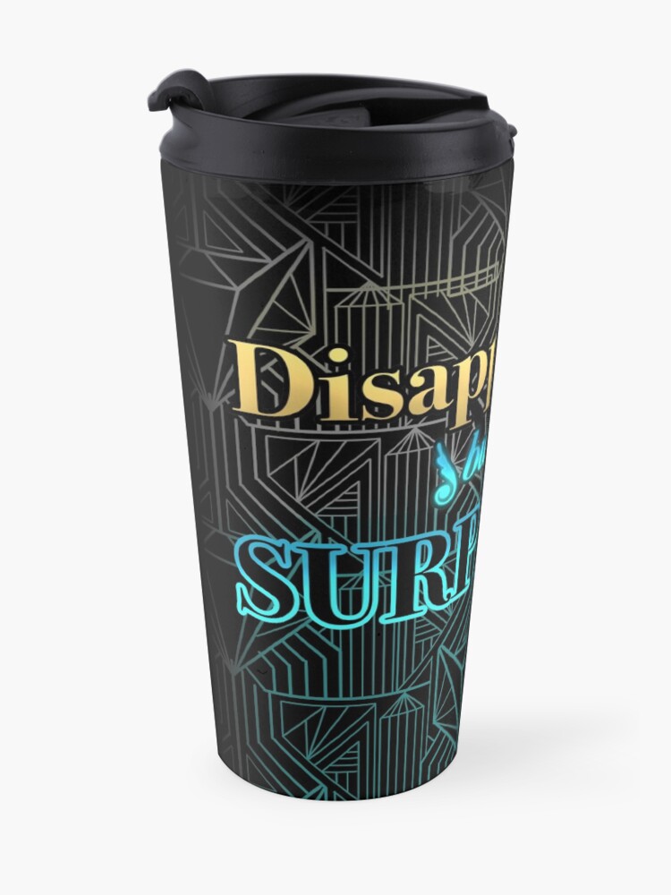 Alternate view of Disappointed, But Not Surprised Travel Mug