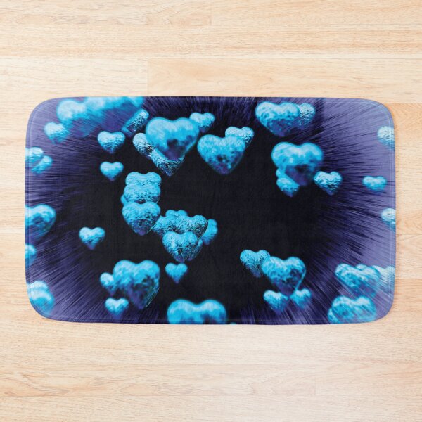 Item preview, blue hearts designed and sold by cglightNingART.