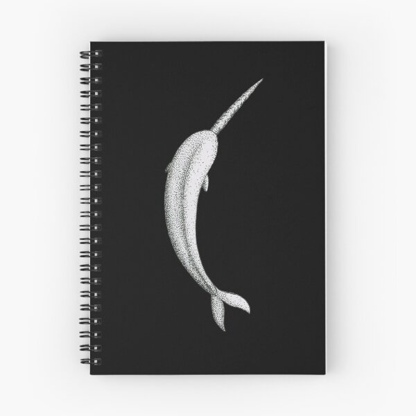 Item preview, Narwhal Scribble Black Version designed and sold by ArtyOrca.