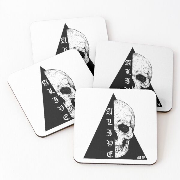 Item preview, Look Alive Skull designed and sold by InkPerspectiv3.
