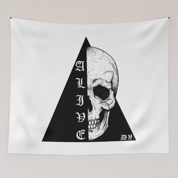 Item preview, Look Alive Skull designed and sold by InkPerspectiv3.