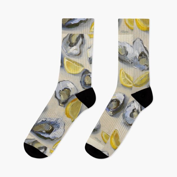 Item preview, Australian Oysters and Lemons Still Life designed and sold by MilkAnna.