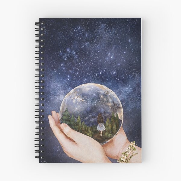 Item preview, Un globo de nieve del cielo nocturno designed and sold by Aeppol.