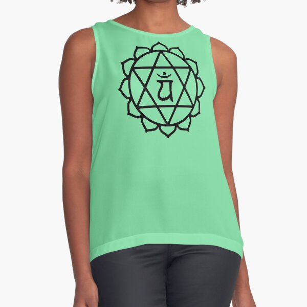 Item preview, The Heart Chakra Anahata Green Yoga Reiki Meditation Symbols designed and sold by Michallandsberg.