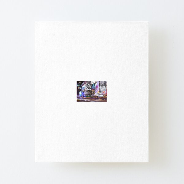 JoJo Bear in times square Canvas Mounted Print