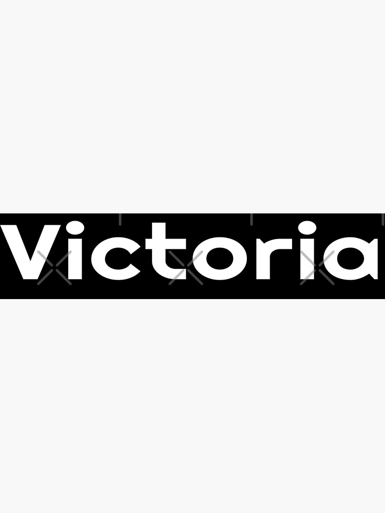 Victoria  Name Art Print