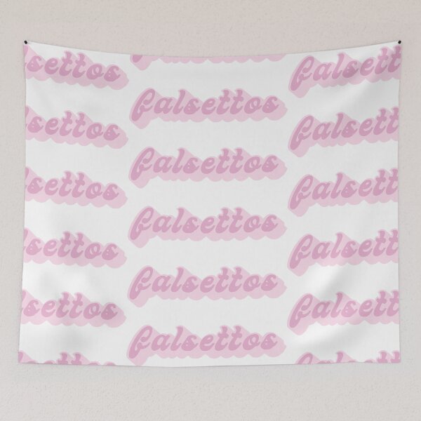 Item preview, Falsettos Pink Logo designed and sold by broadwaycantdie.