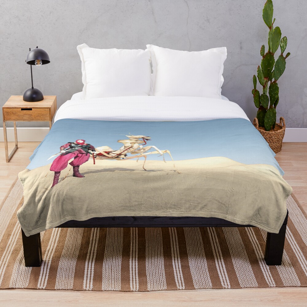 The dromedary Throw Blanket