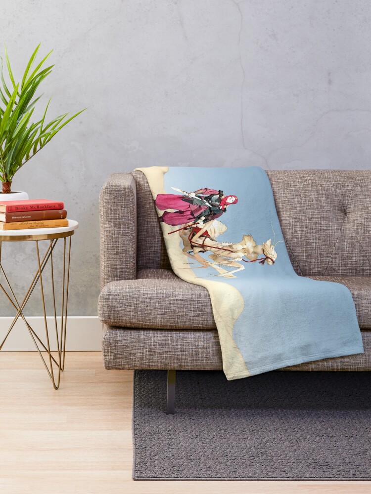 Alternate view of The dromedary Throw Blanket