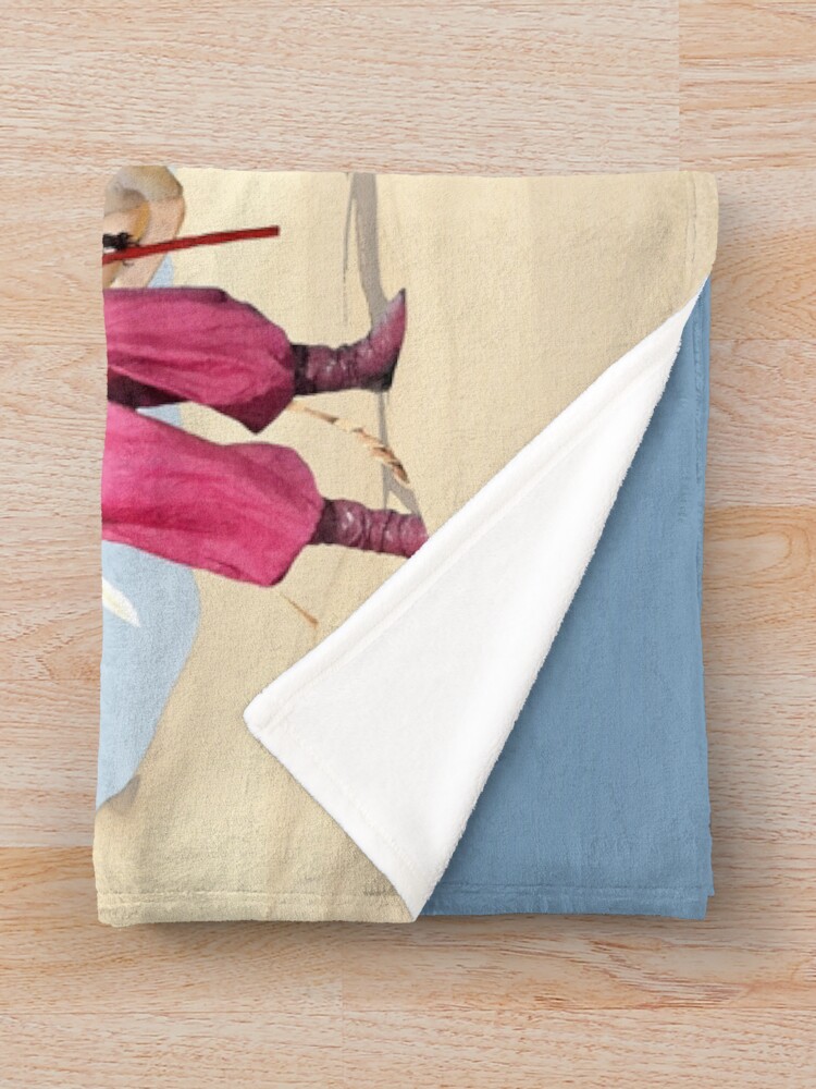 Alternate view of The dromedary Throw Blanket