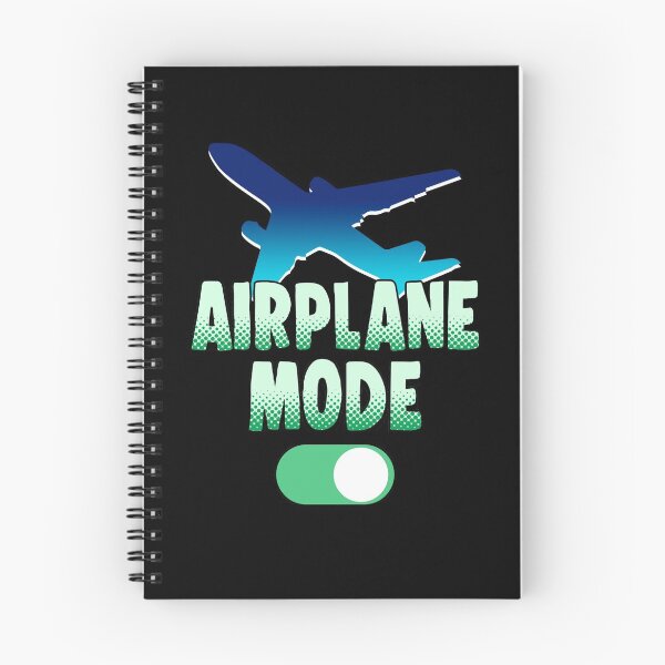 Item preview, Airplane mode fly aircraft travel travel gift designed and sold by redshirtz.